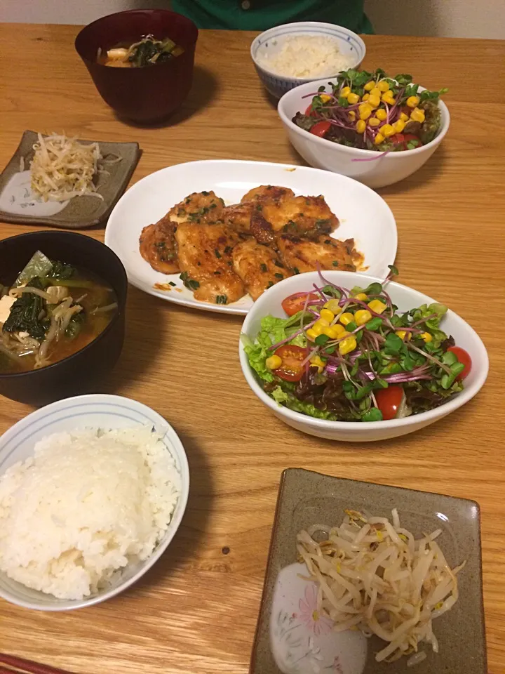 鳥もも肉の味噌マヨ焼き|アサヒカリさん