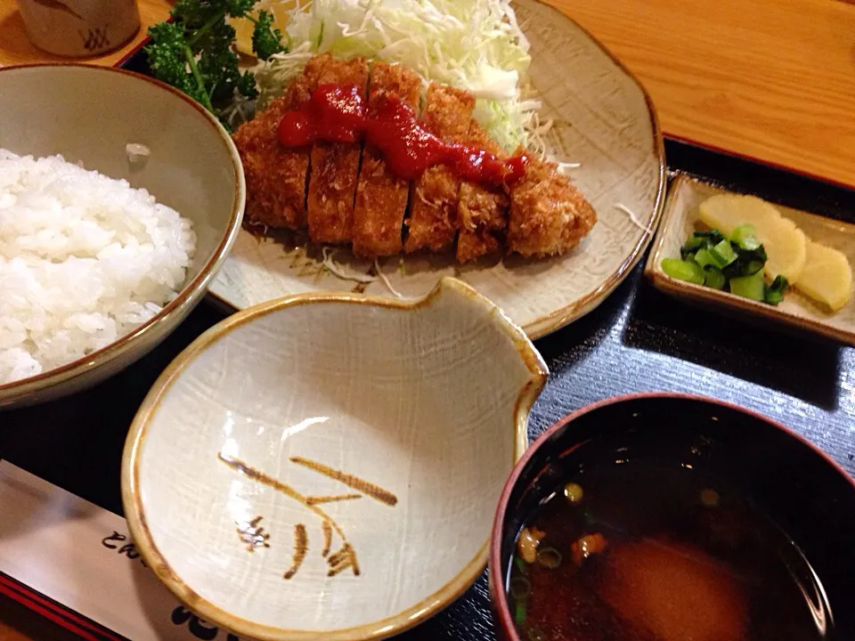 とんかつ定食|こいちさん