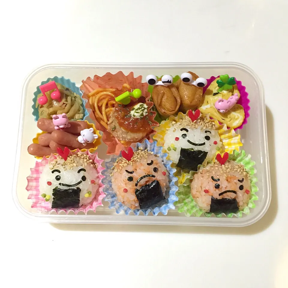 1/25❤︎コロコロ鬼っ子握り弁当❤︎|Makinsさん