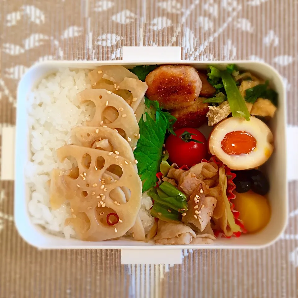 今日の旦那さまお弁当★
がんばれ月曜日〜|あさこさん