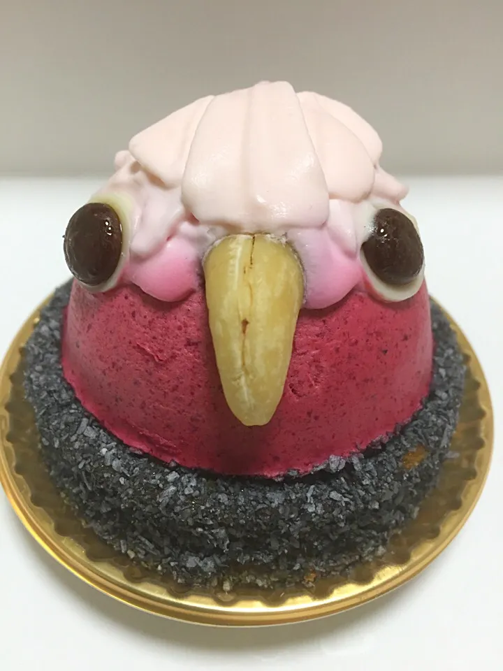 Snapdishの料理写真:サクラインコケーキ|たきたゆみこさん