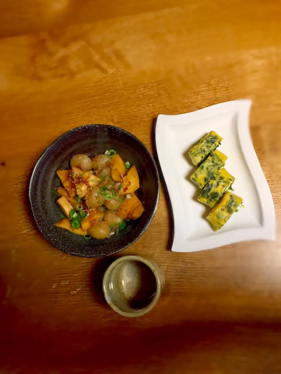 筍とこんにゃくの土佐煮と韓国海苔の玉子焼き|Yuko Nakamuraさん