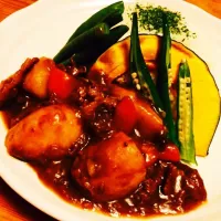 野菜たっぷり我が家のカレー♪|りこさん