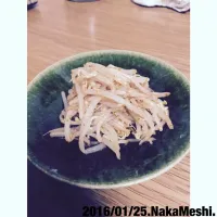 Snapdishの料理写真:モヤシのナムル。|chokesukeさん