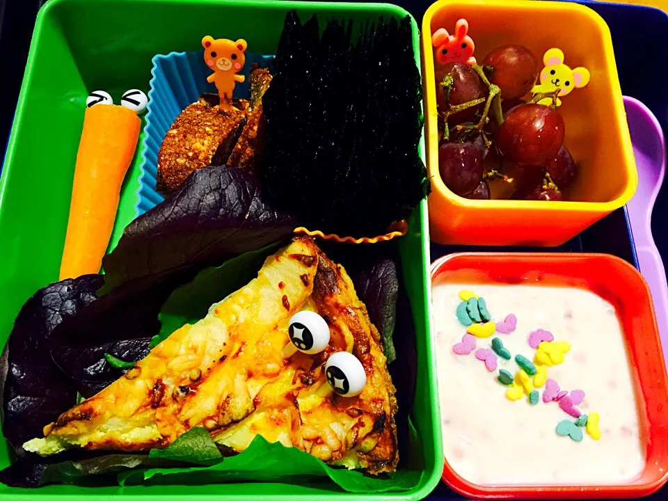 Cheese Apple Frittata Bento Lunch|Cheryl Melnickさん