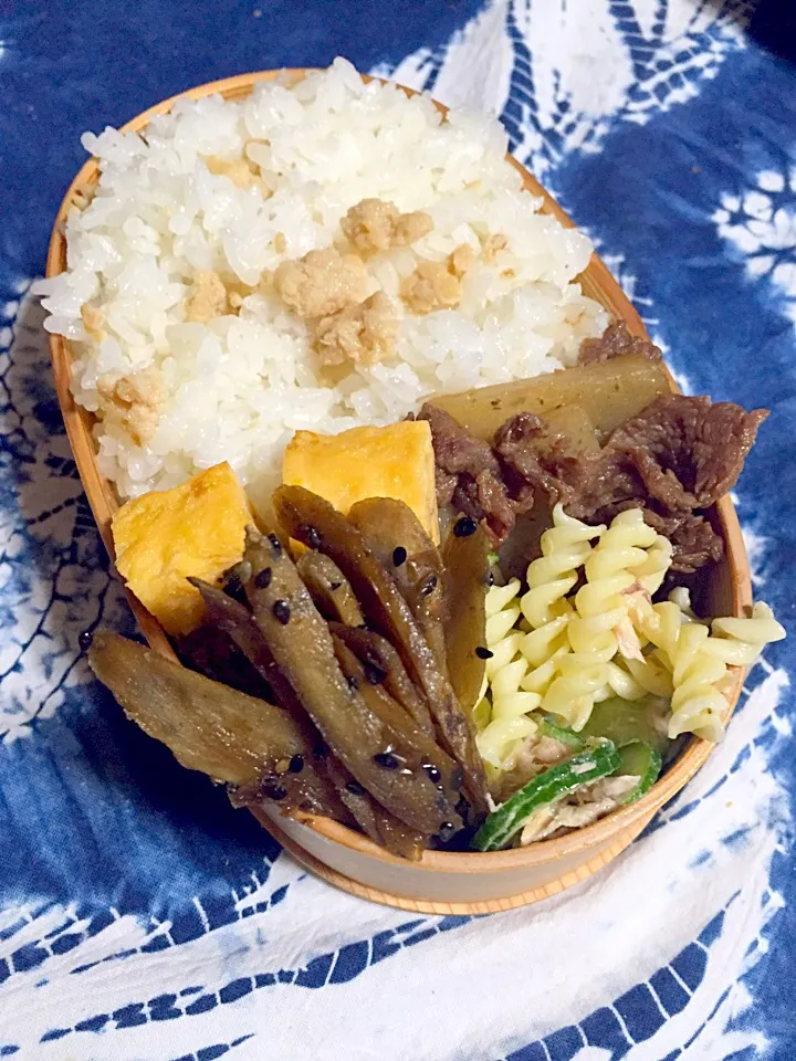 今日の自分お弁当(*´﹃｀*)|さくたえさん