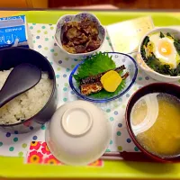 Snapdishの料理写真:病院食|Haruka Murakamiさん