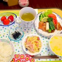 Snapdishの料理写真:病院食|Haruka Murakamiさん