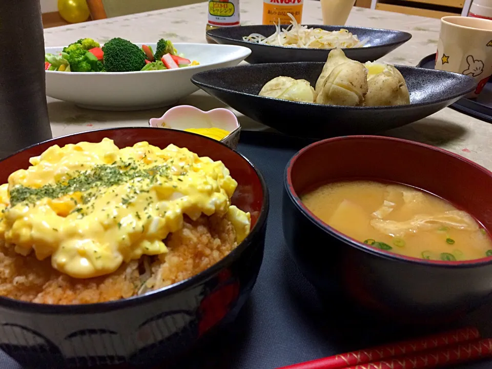 チキン南蛮丼定食❤️|makoさん