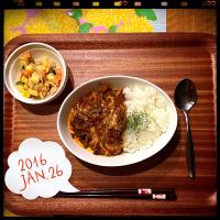 和牛のこま切れでビーフストロガノフ☆