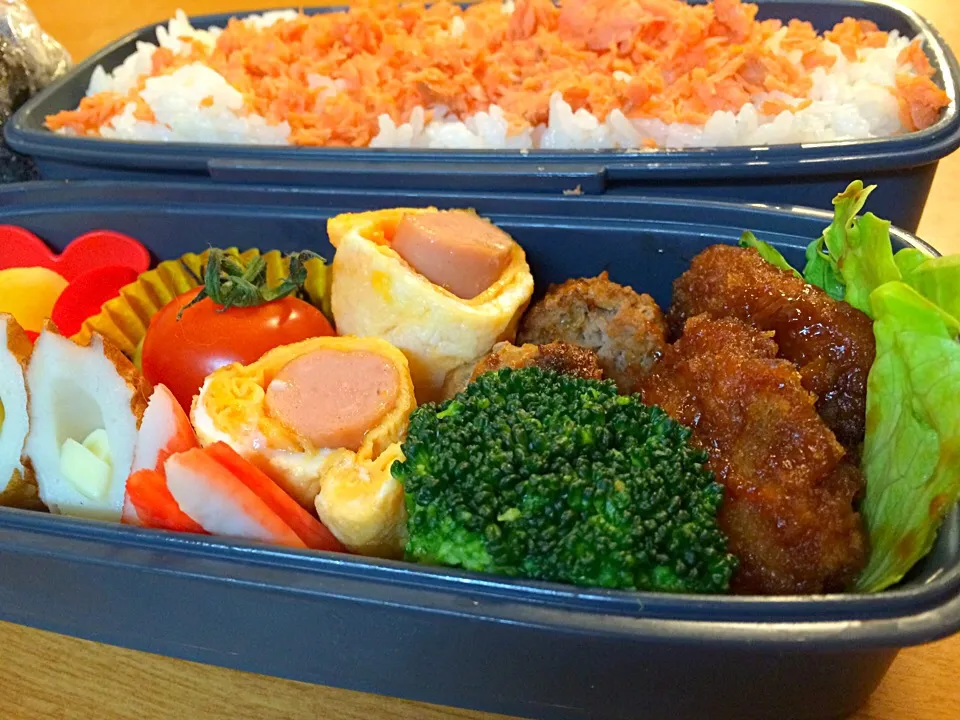 1/27 今日の高1男子弁当^_^|chunさん