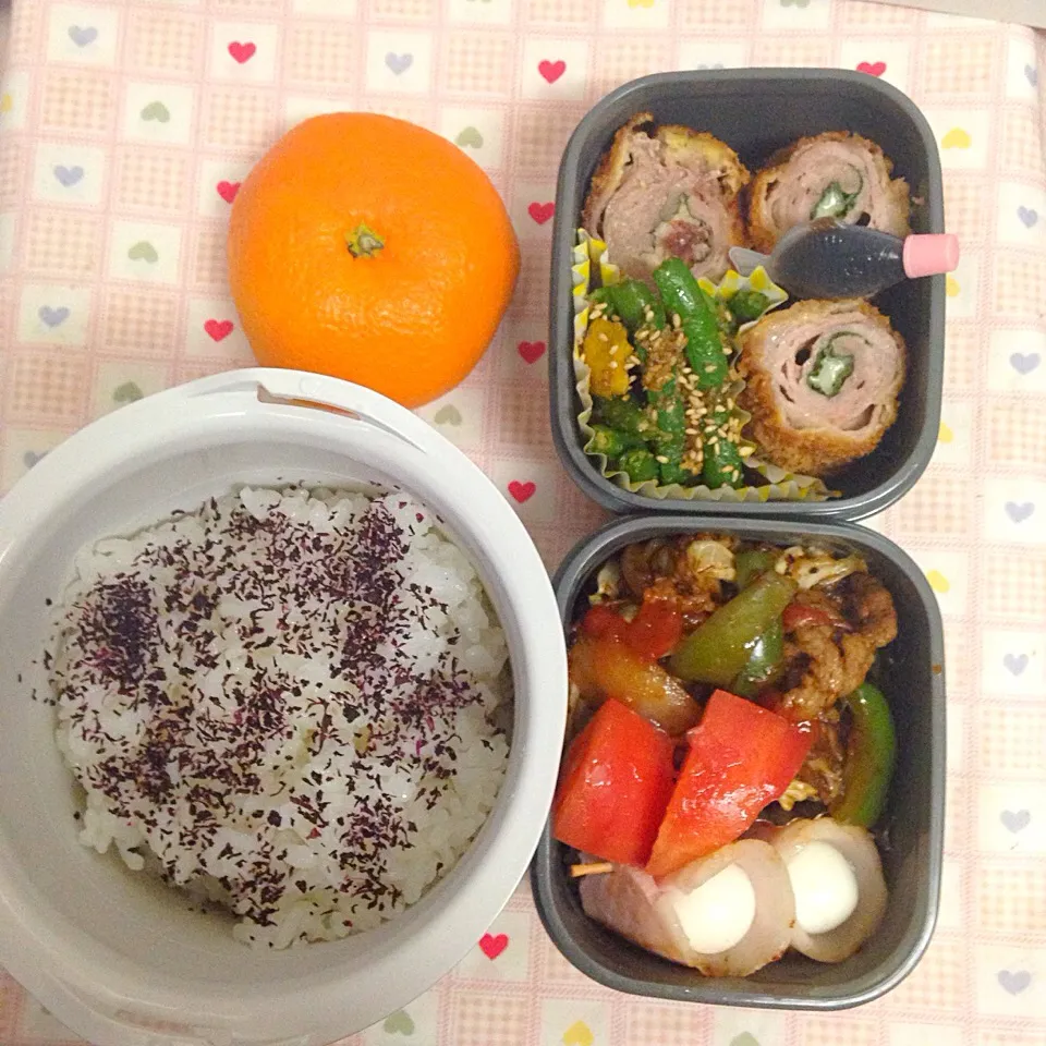 1月27日ご飯あったか息子弁当|オリーブさん