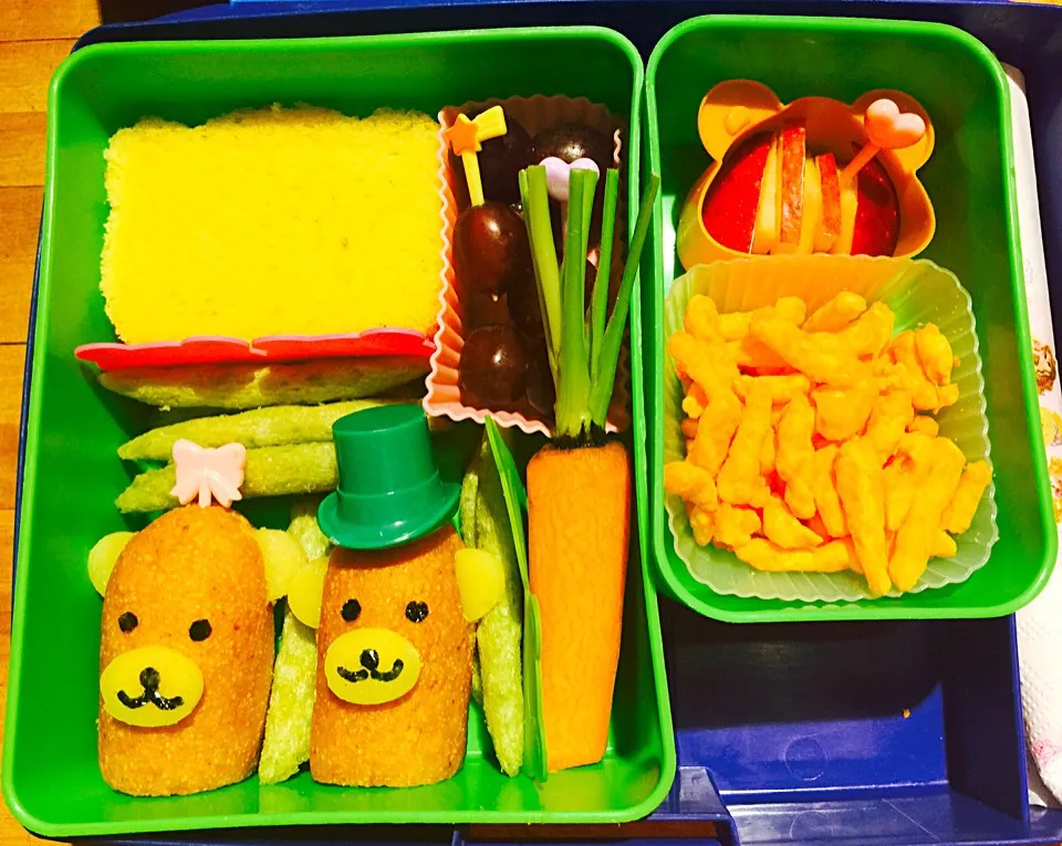 Teddy Bear Bento (Vegetarian)|Cheryl Melnickさん