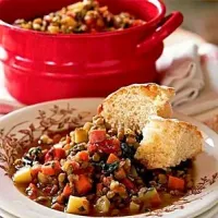 Lentil Stew with Ham and Greens Recipe | MyRecipes.com Mobile|Allan Diona Simsさん