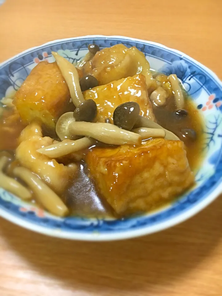 厚揚げと鶏肉のトロトロ煮|ぽんちょさん