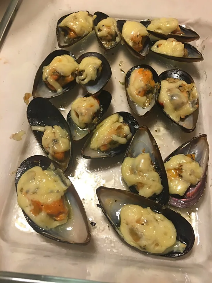 Baked mussels|bowssyさん