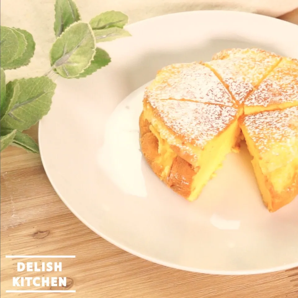 Snapdishの料理写真:【動画】スフレチーズケーキ #delishkitchentv|DELISH KITCHENさん