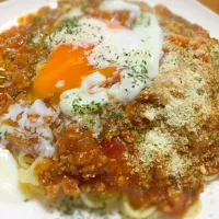 Snapdishの料理写真:スパゲティミートソース|rieさん