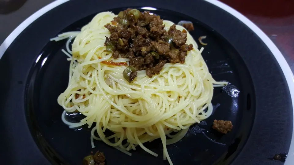 Mince chicken pasta|Serene Leeさん