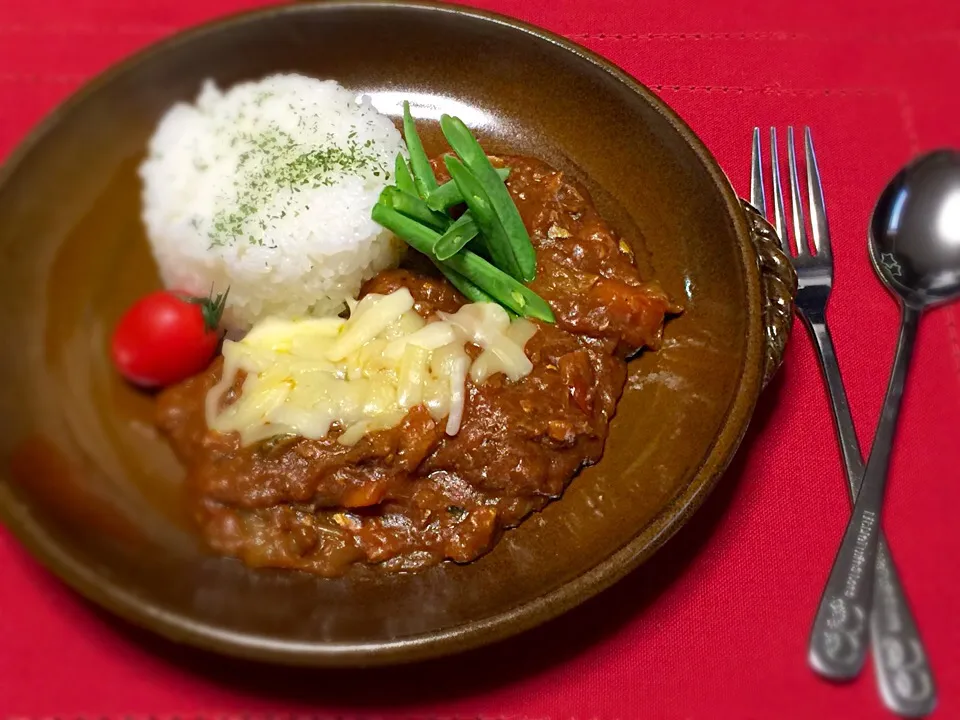 今日の晩ご飯は鯖の水煮缶で鯖カレー🐟|yu-miさん