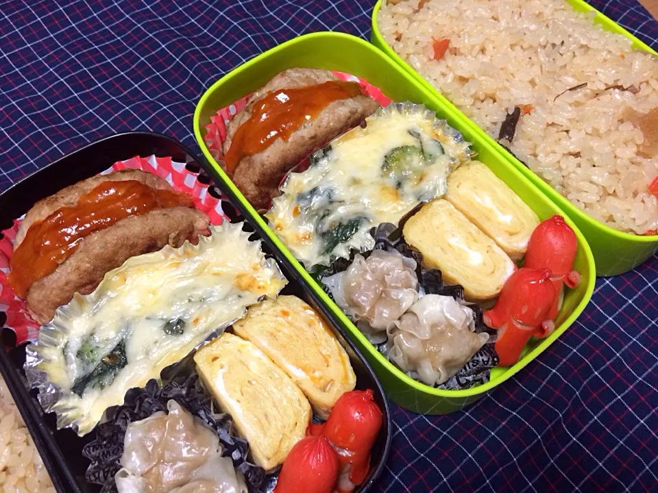 息子＆旦那弁当|しょこさん