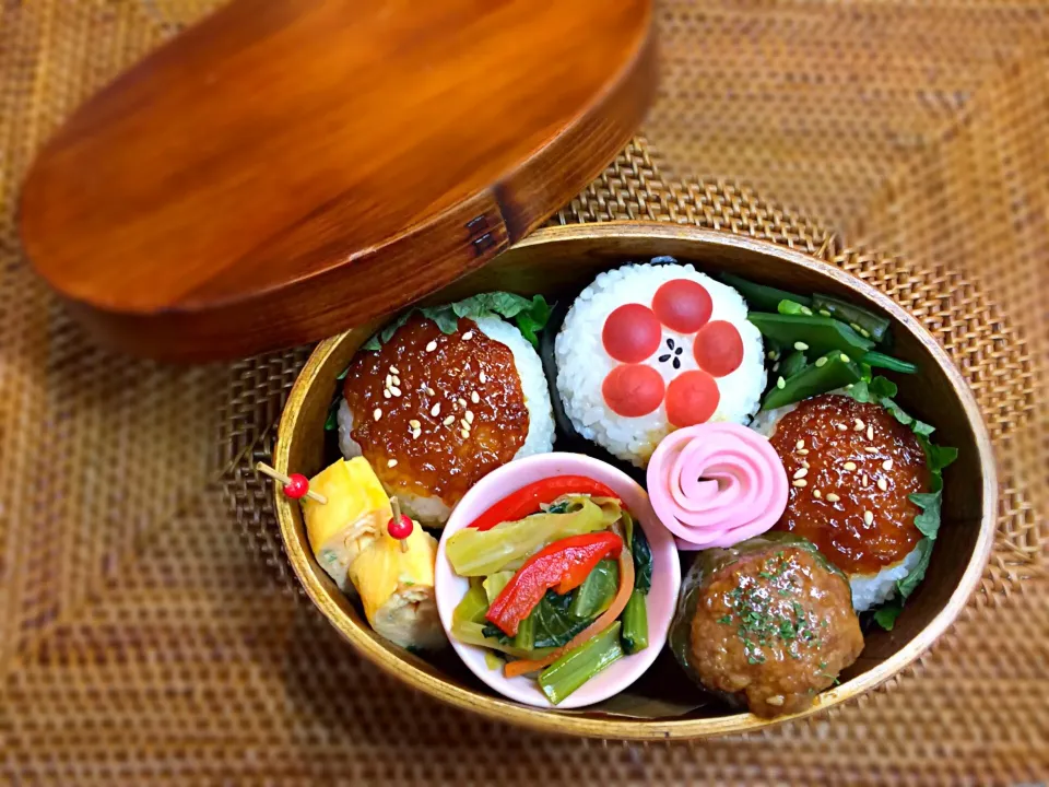 味噌おにぎり＊お弁当|そらさん