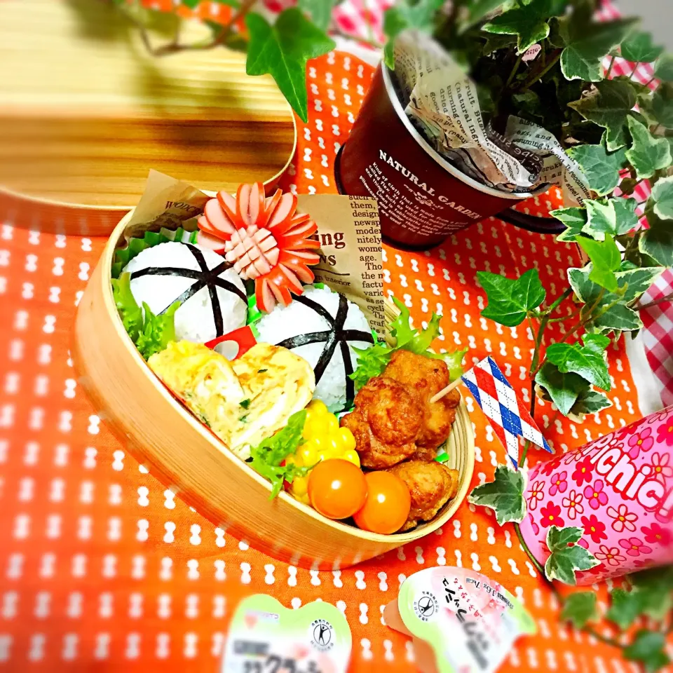 手まりおにぎり お弁当🍱|かぼ(≡'・'≡)さん