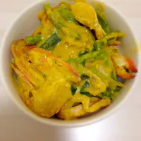 kani in coconut milk and kabocha|Mickey Wenny Gamouさん