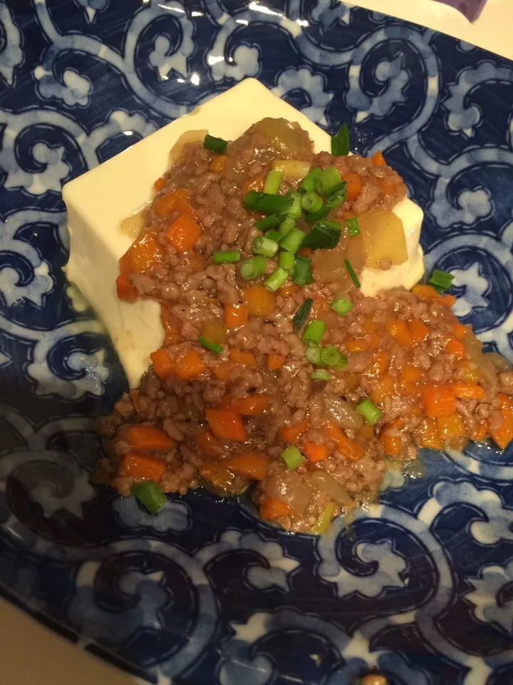 あったか豆腐のそぼろあんかけ•*¨*•.¸¸♬|megmegさん