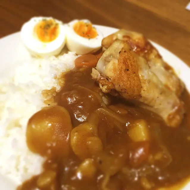 カレー♡トッピング付き🐔|ちぃさん