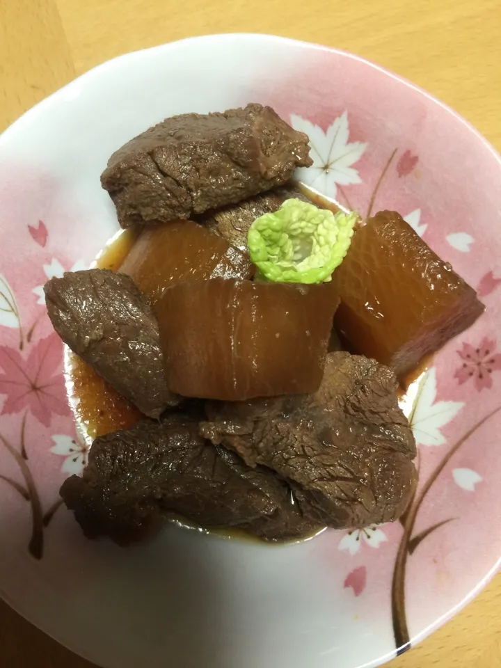 牛筋煮|明月さん