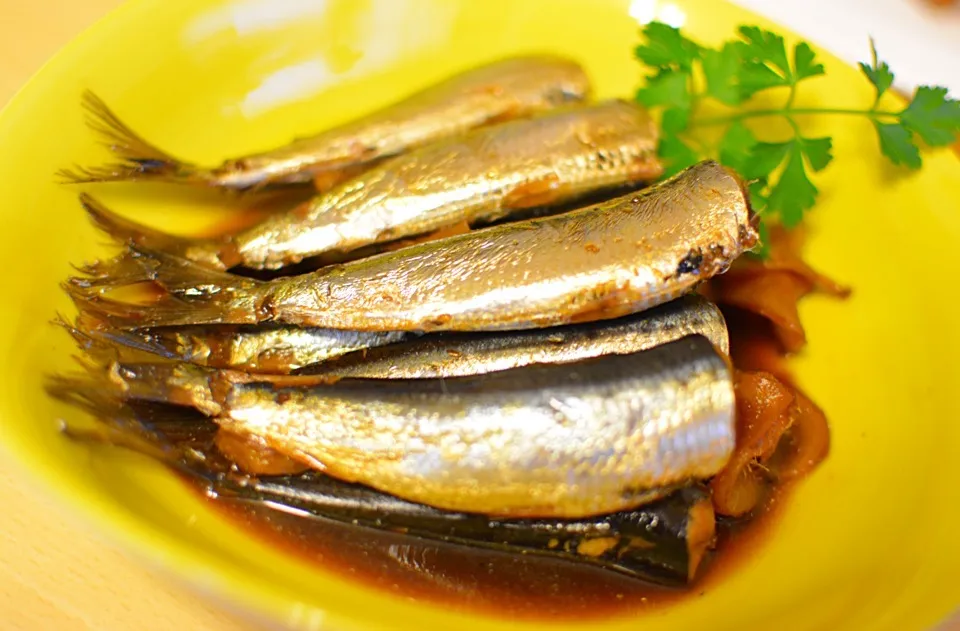 Snapdishの料理写真:いわし煮付け Simmered sardines|💖 ジジ 💖さん