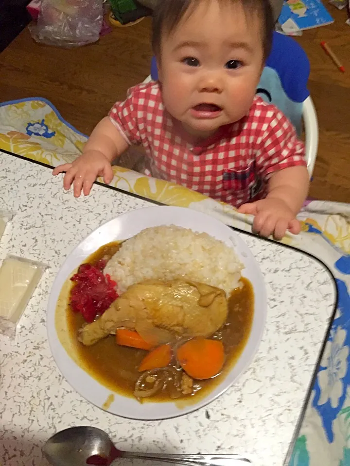 Snapdishの料理写真:チキンカレー|あみさん