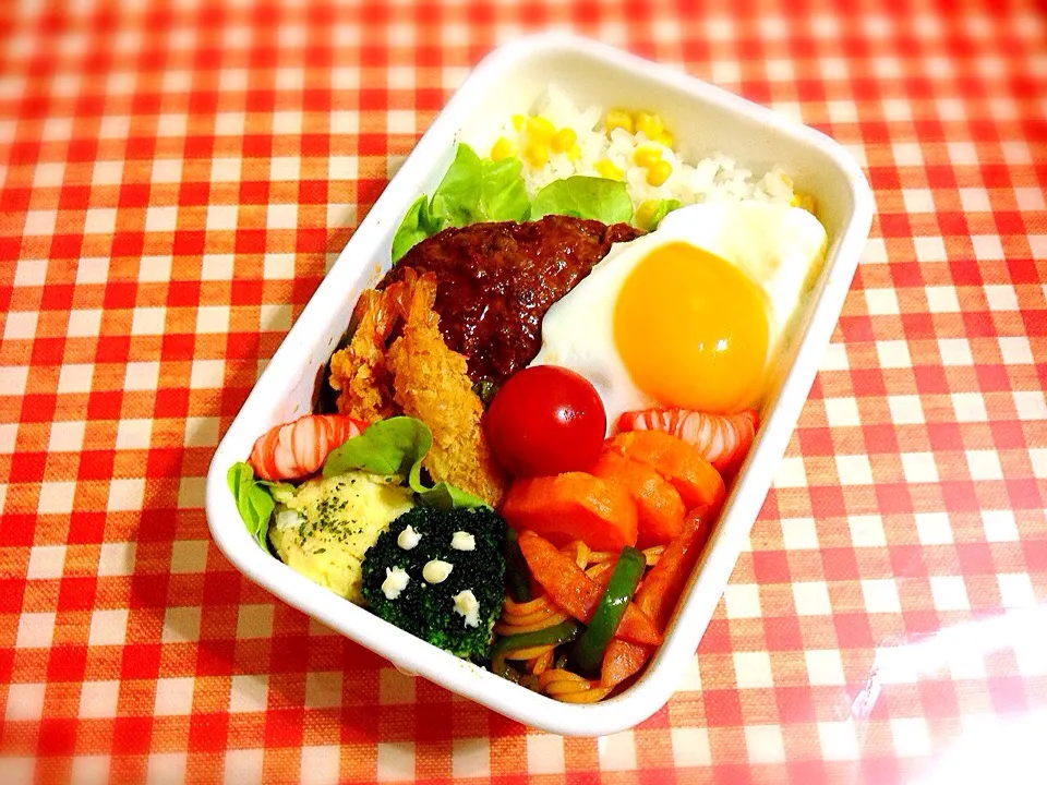 Snapdishの料理写真:旦那のお弁当|☆料理は愛情☆さん