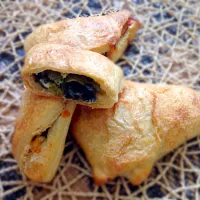 Nopales (cactus) patties and poblano rajas|ale galvanさん