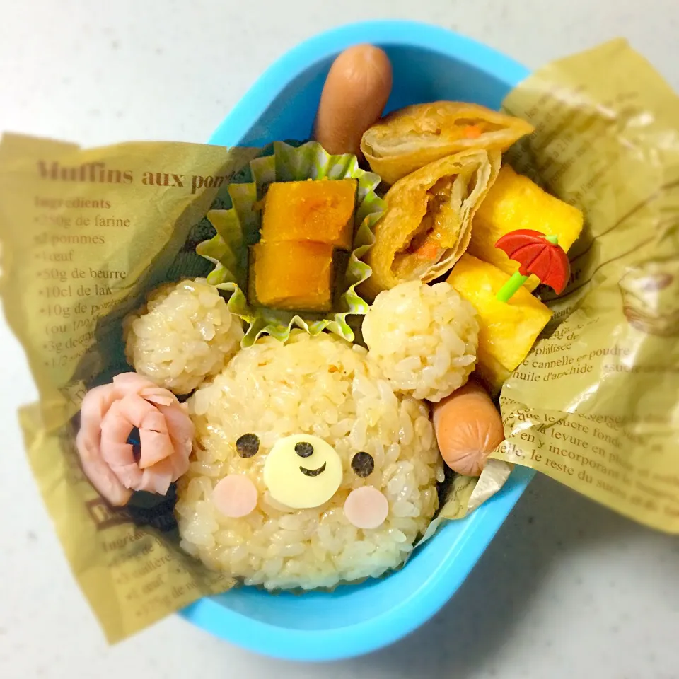 くまさんお弁当|ぴぃさん