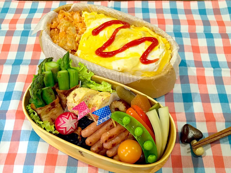 Snapdishの料理写真:旦那様のお弁当|thmsさん