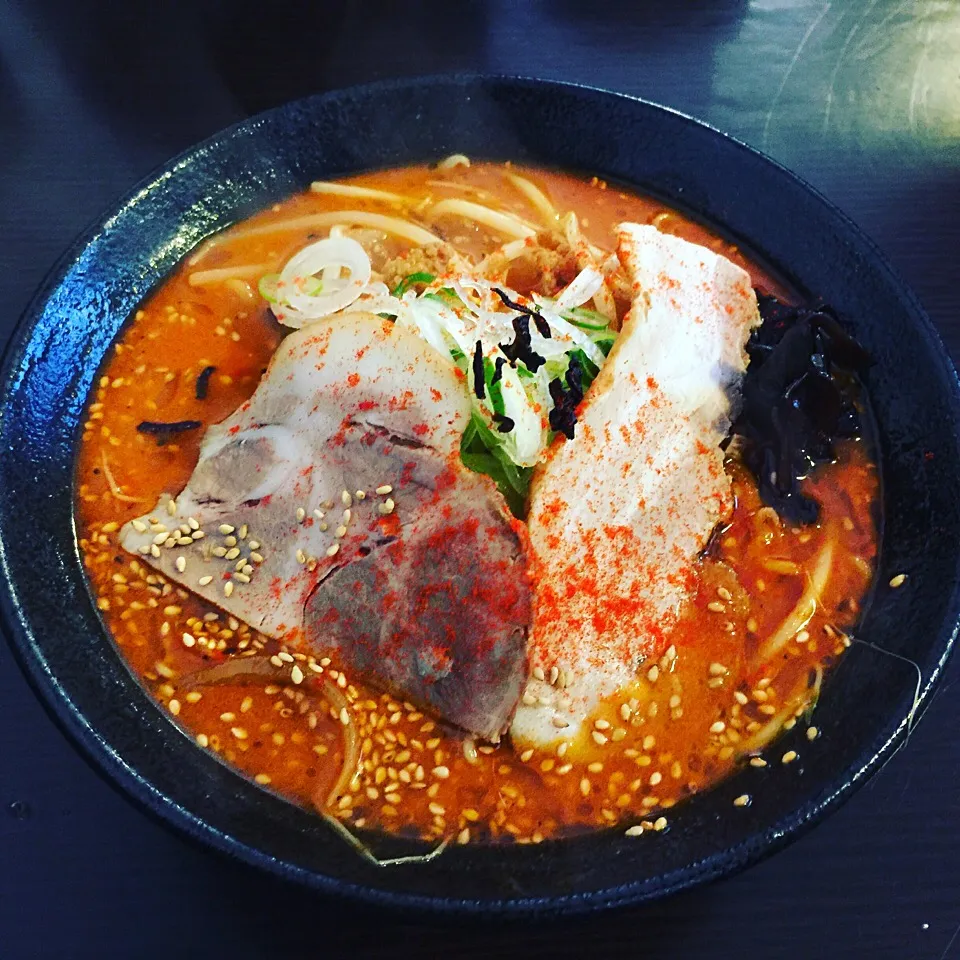 【2016.1.24】牛骨 辛みそラーメン|よっしーさん