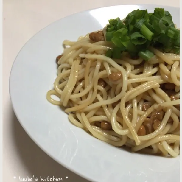 納豆パスタ♡|かおるママさん