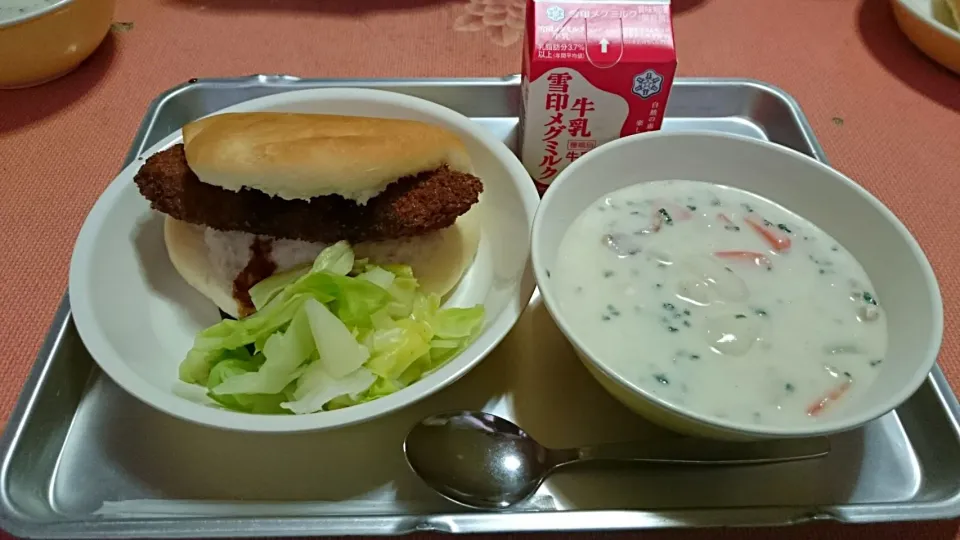 Snapdishの料理写真:今日の給食(1/29)|えっちゃんさん