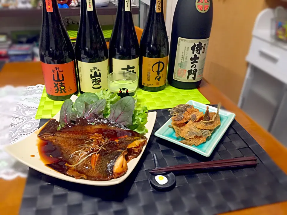 鰈尽くし&焼酎尽くし😅|マニラ男さん