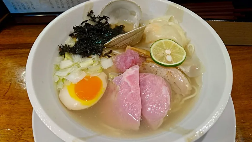 Snapdishの料理写真:特製汐そば@海坂屋|shizさん