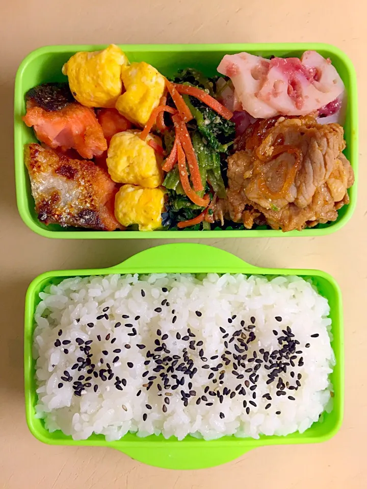 Snapdishの料理写真:お弁当／男子中学生|nayutaさん