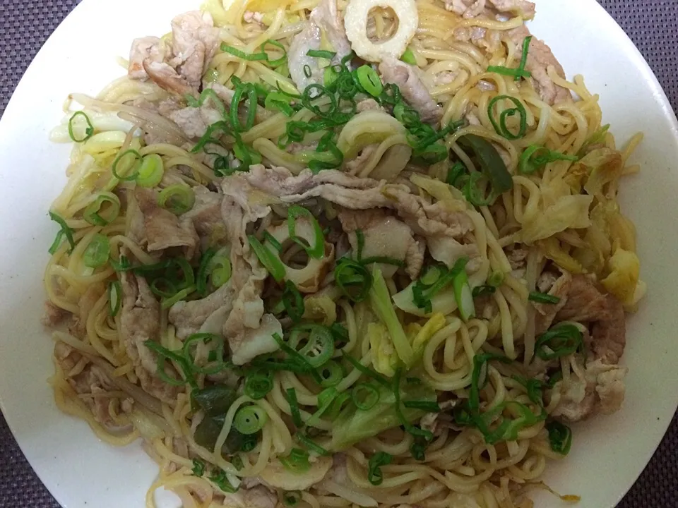 塩焼きそば|ばーさんさん