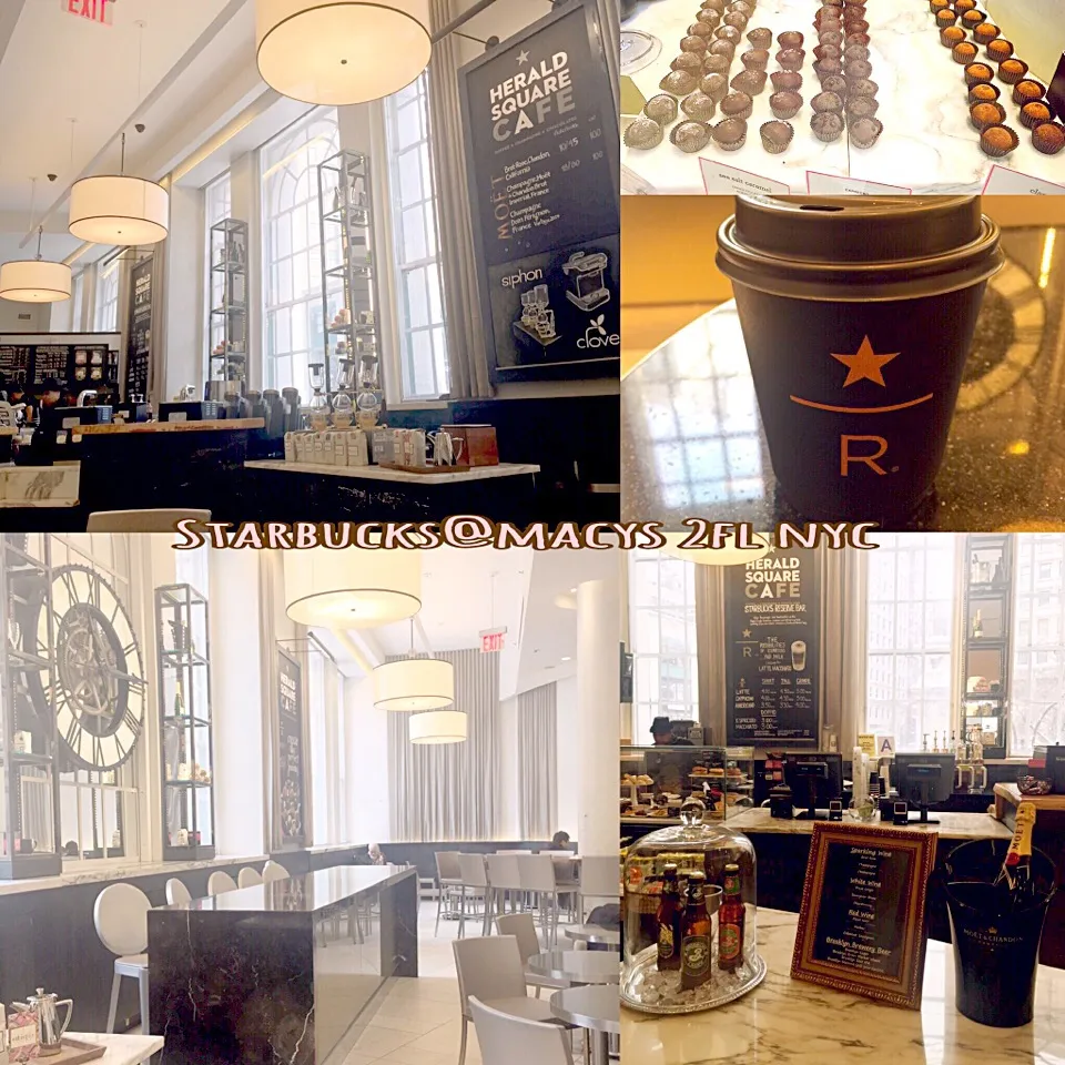 Snapdishの料理写真:🍷🍻☕️Starbucks@Macy's 2F NYC|erisさん