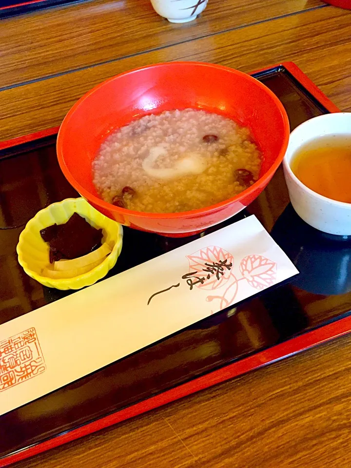 下鴨神社の小豆粥|☆光るさん