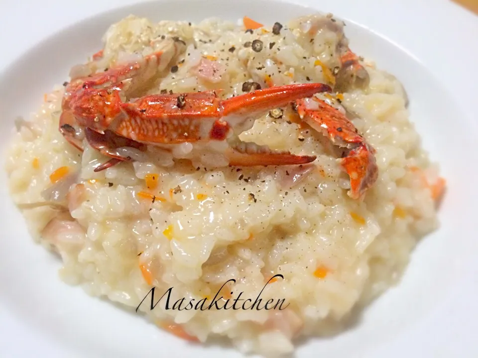 Crab risotto|Masakiさん