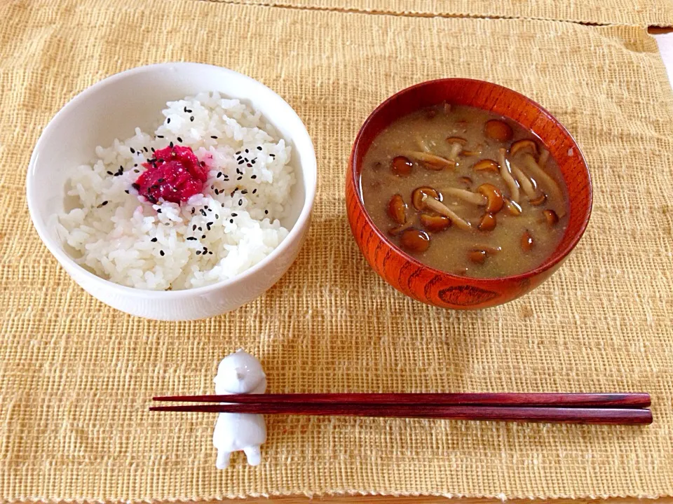 質素な朝ごはん|Miyuki  Tsuchidaさん