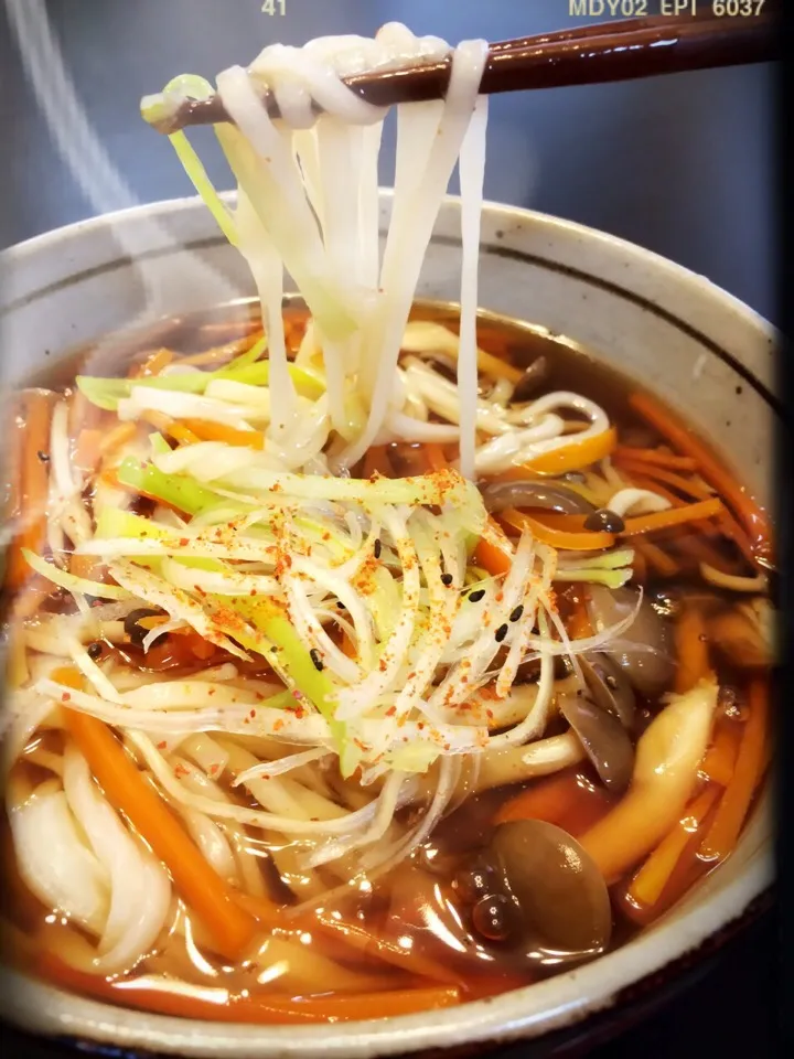 館林饂飩できのこのあんかけうどん|tomoさん