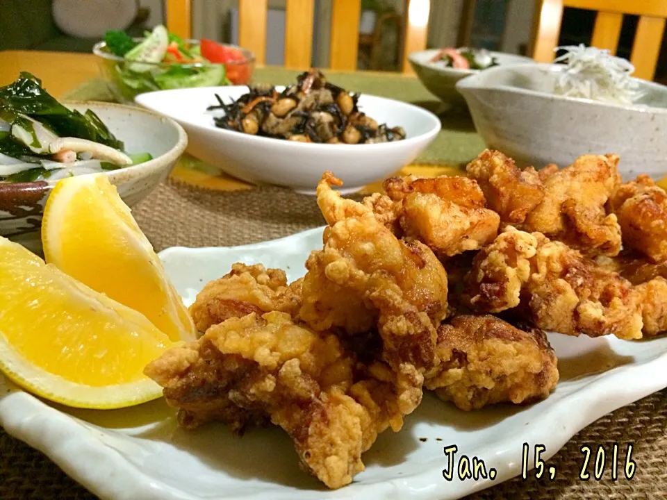 咲きちゃんさんの料理 うちの ザンギ🐔 （鶏のから揚げ）|みきおさん